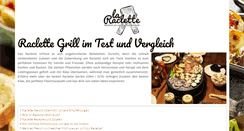 Desktop Screenshot of la-raclette.de